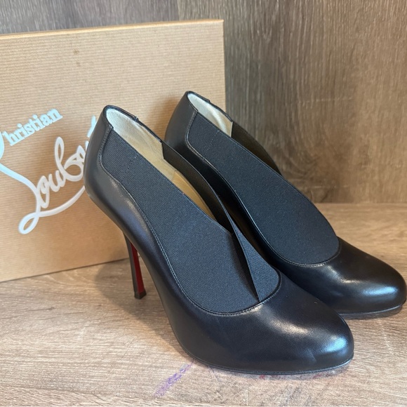 Christian Louboutin Shiny Nappa Toot Couverte 100 pump - Picture 3 of 8